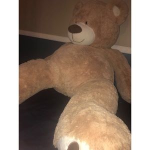 selling an oversized teddy bear!